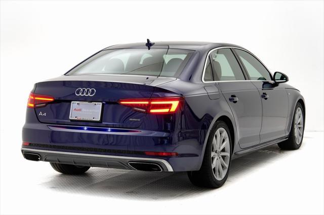 used 2019 Audi A4 car, priced at $26,990