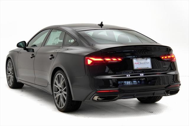 new 2025 Audi A5 Sportback car, priced at $59,355