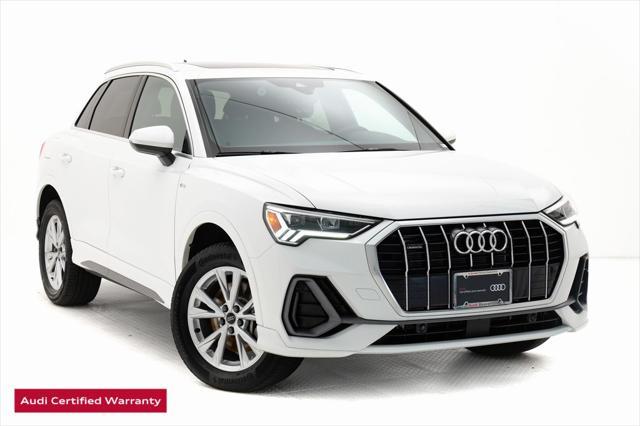 used 2024 Audi Q3 car, priced at $35,490