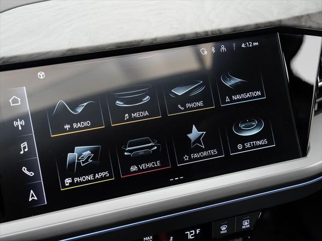 used 2024 Audi Q4 e-tron car, priced at $42,495