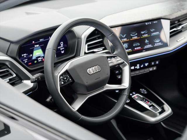 used 2024 Audi Q4 e-tron car, priced at $42,495