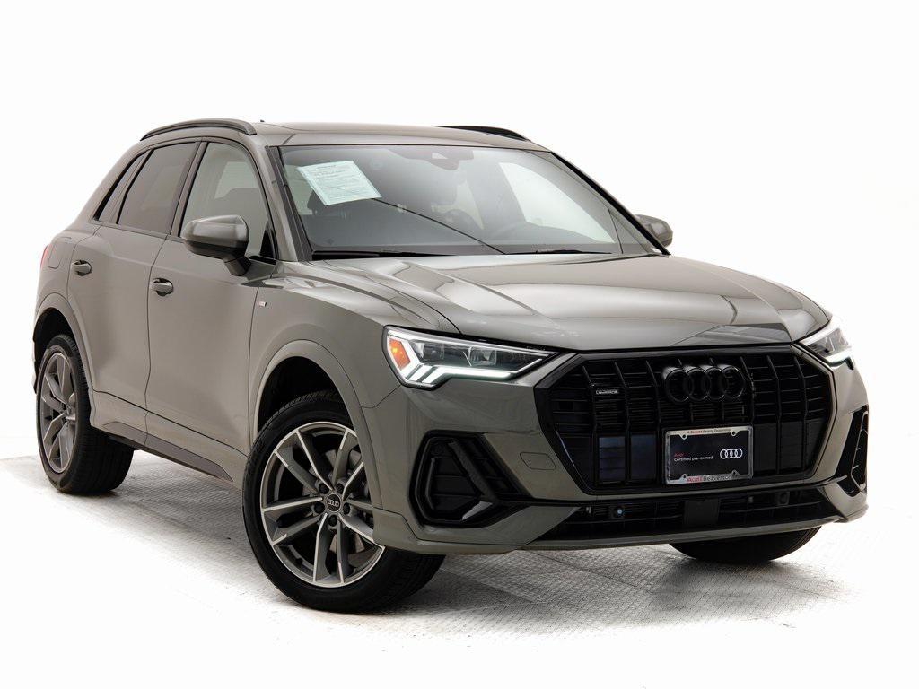 used 2025 Audi Q3 car, priced at $37,990
