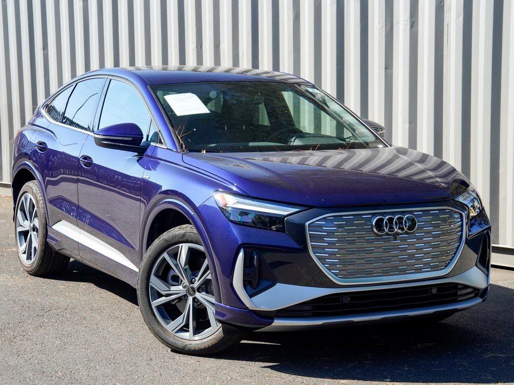 used 2024 Audi Q4 e-tron car, priced at $37,995