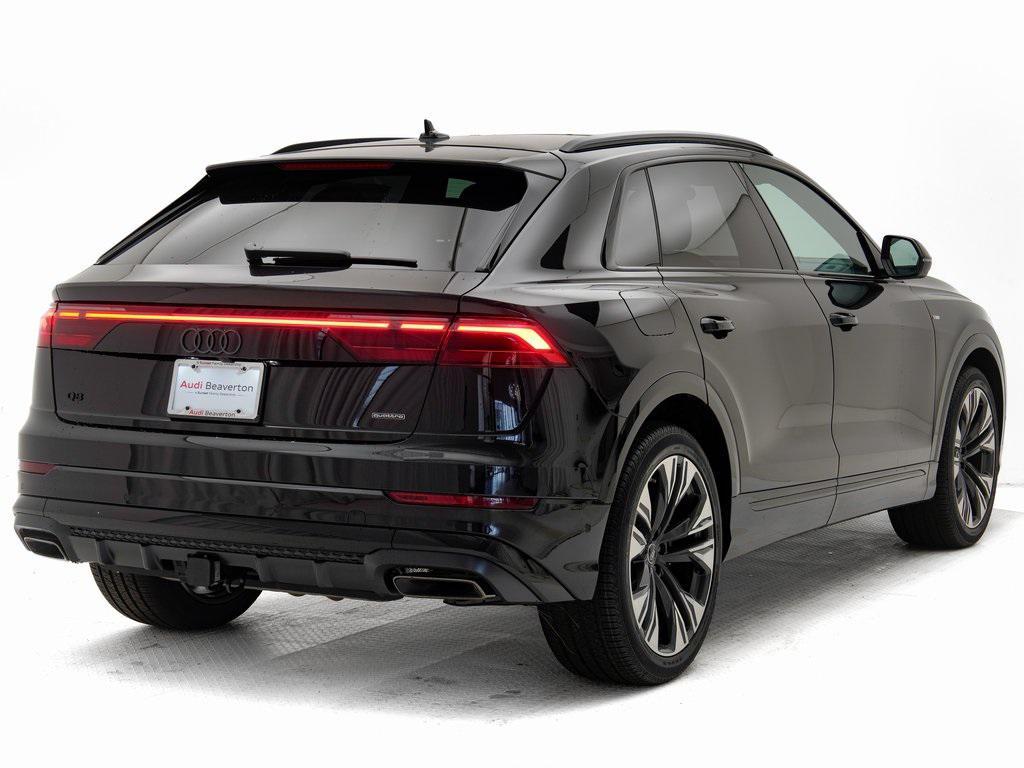 new 2025 Audi Q8 car, priced at $90,805