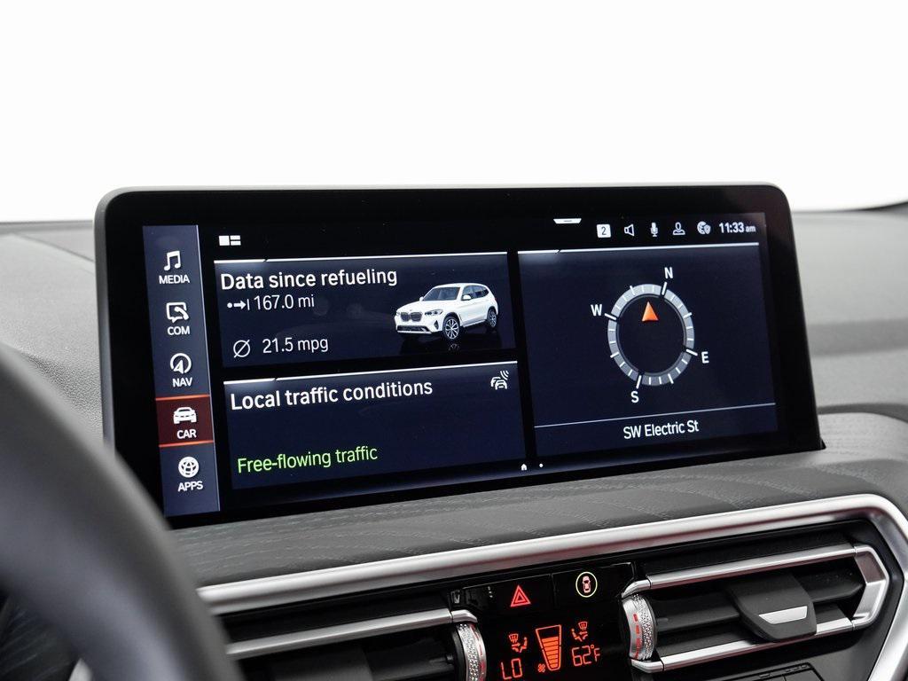 used 2023 BMW X3 car, priced at $38,750