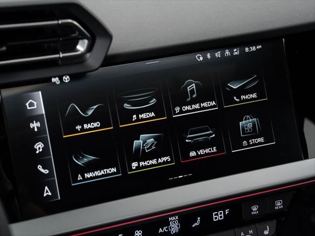 new 2025 Audi A3 car, priced at $46,535