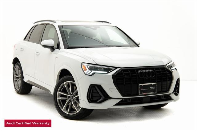 used 2024 Audi Q3 car, priced at $38,490