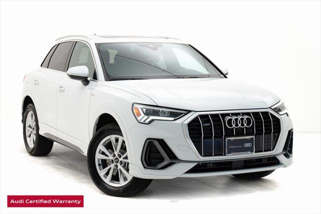 used 2024 Audi Q3 car, priced at $37,990