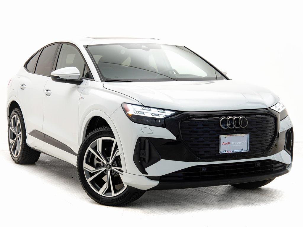 used 2023 Audi Q4 e-tron car, priced at $31,995