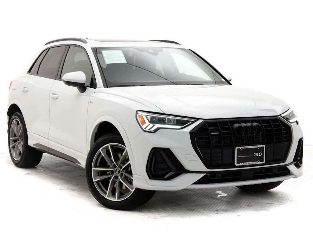 used 2025 Audi Q3 car, priced at $36,750