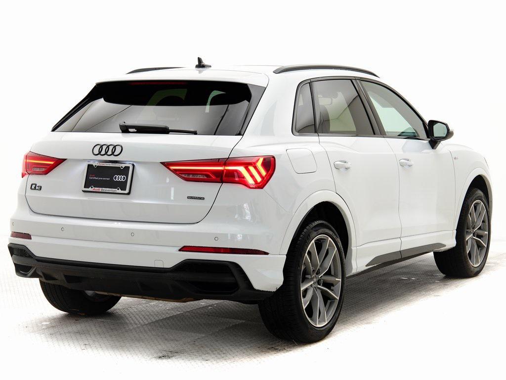used 2025 Audi Q3 car, priced at $36,750