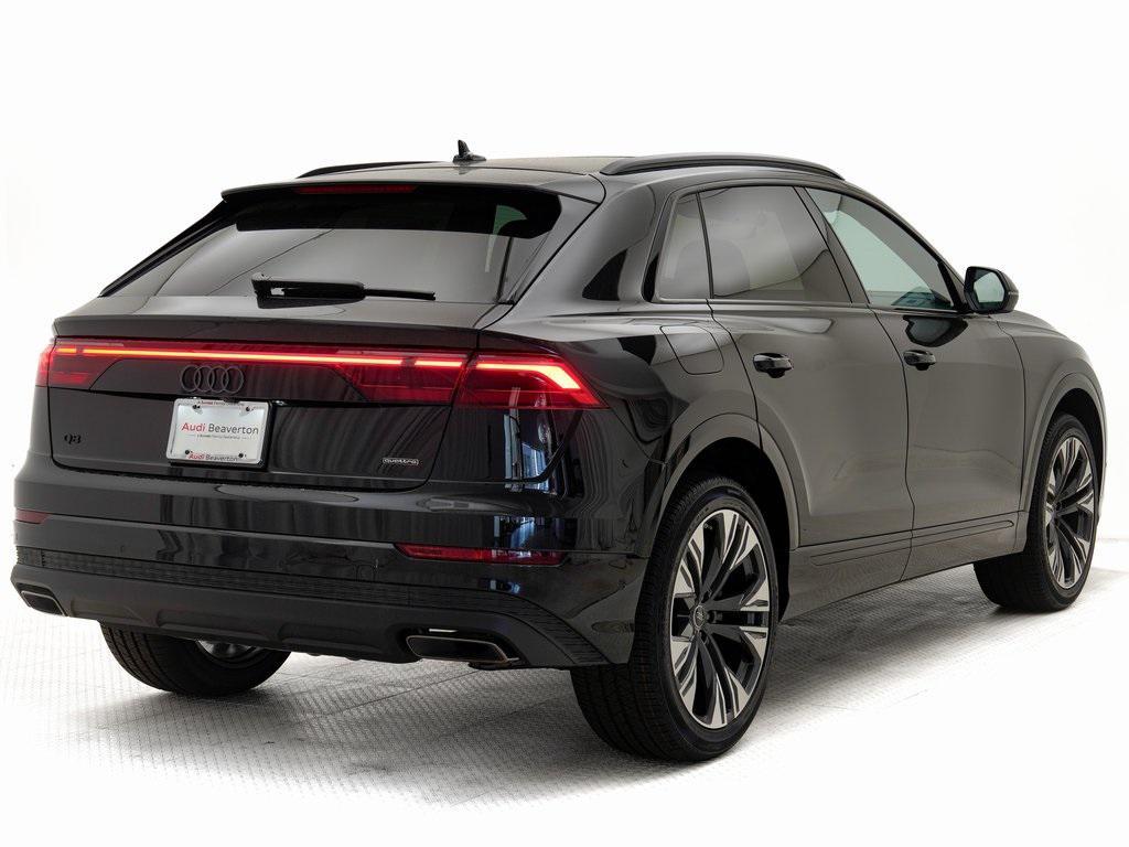 new 2025 Audi Q8 car, priced at $80,805