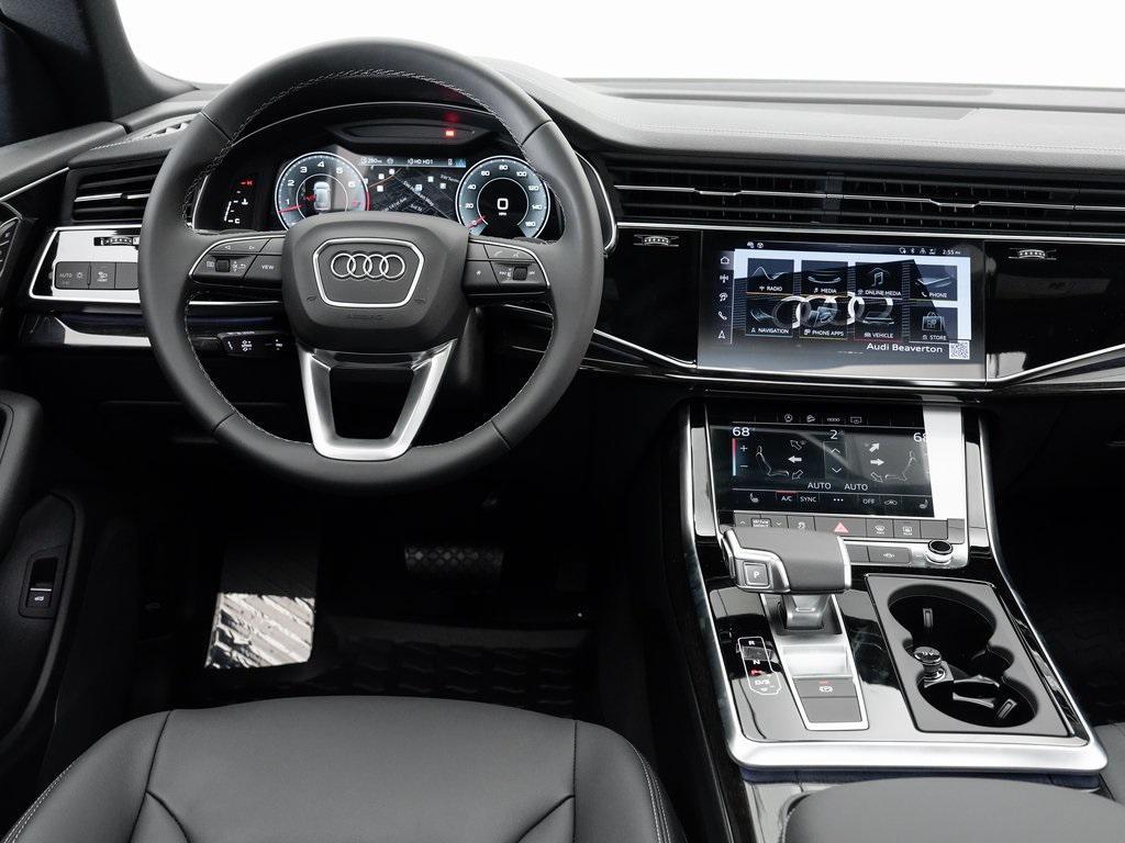 new 2025 Audi Q8 car, priced at $80,805