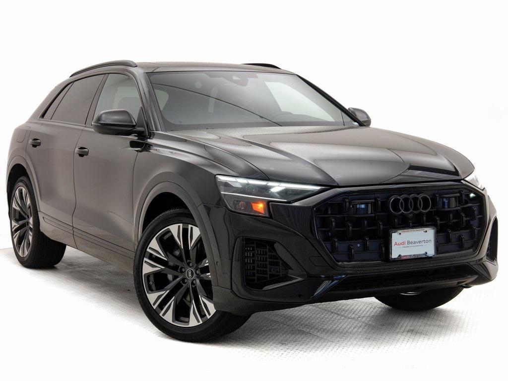 new 2025 Audi Q8 car, priced at $80,805