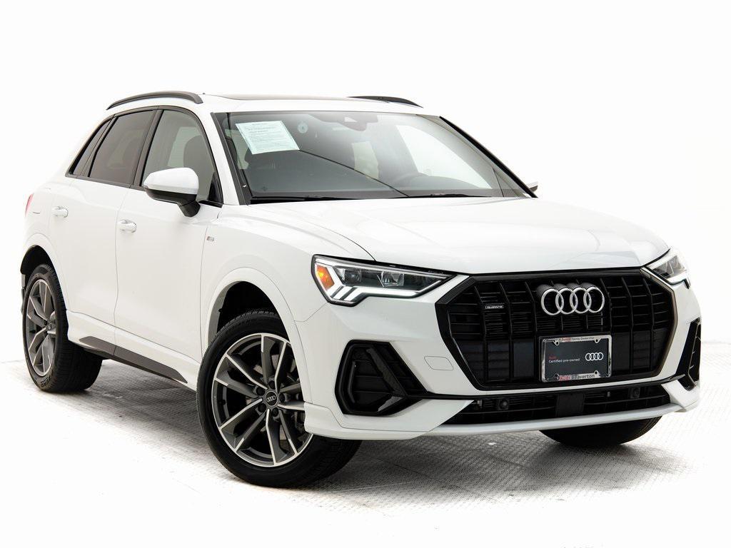 used 2024 Audi Q3 car, priced at $34,500