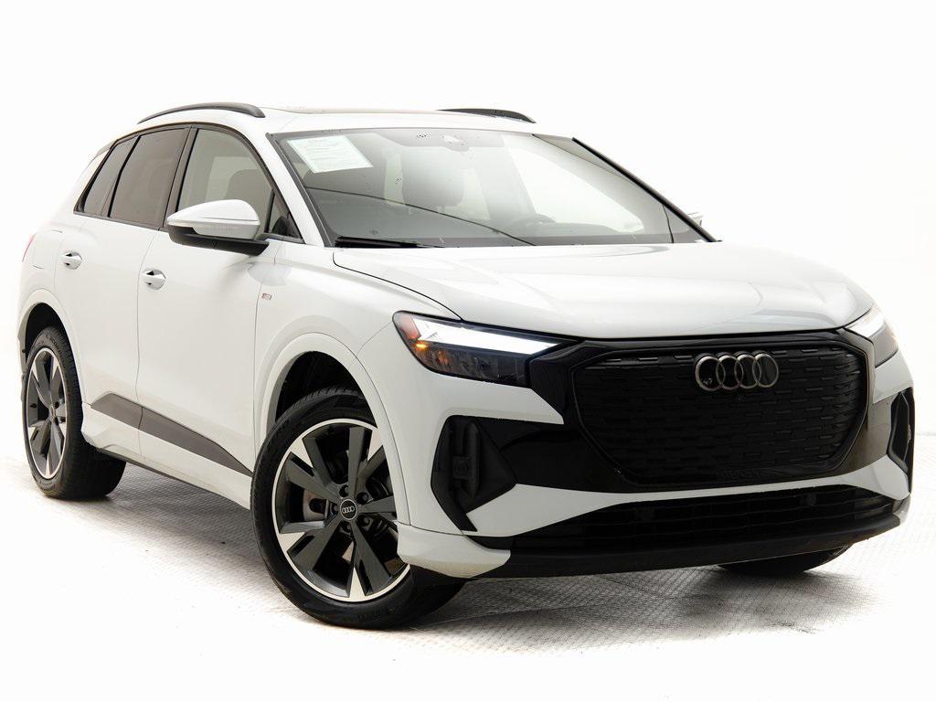 used 2024 Audi Q4 e-tron car, priced at $29,900