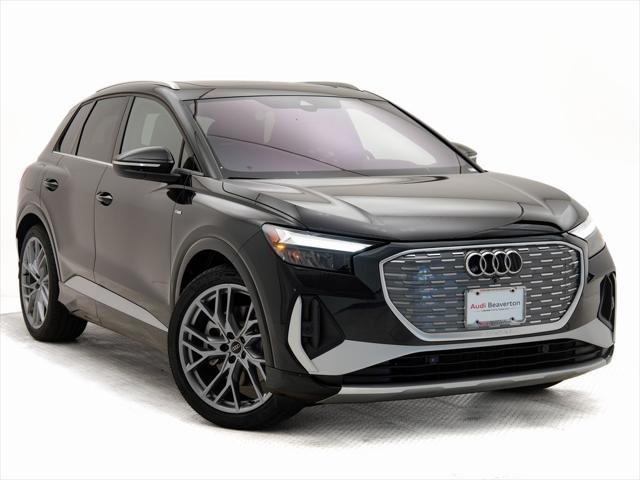 new 2025 Audi Q4 e-tron car, priced at $64,925
