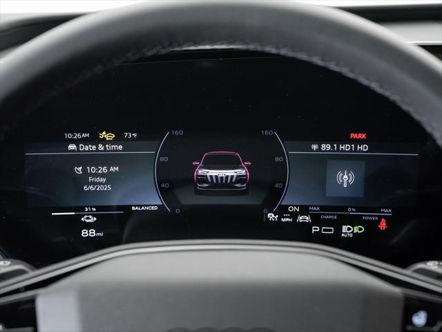 new 2025 Audi Q6 e-tron car, priced at $70,435