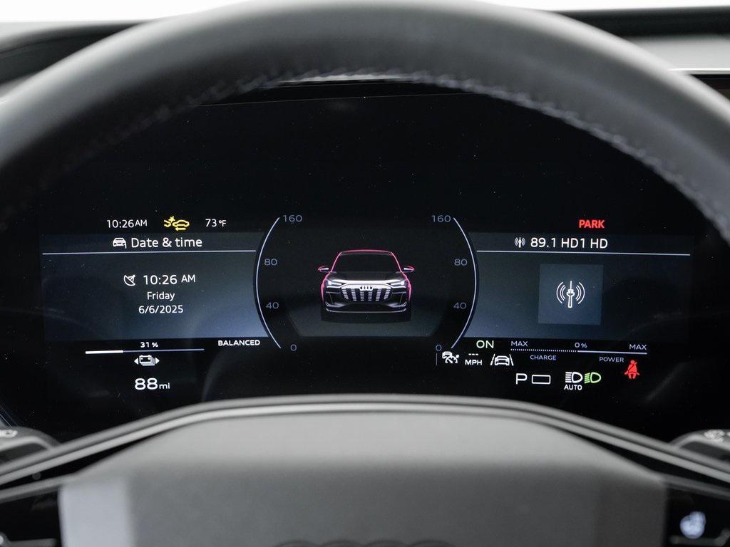 new 2025 Audi Q6 e-tron car, priced at $70,435