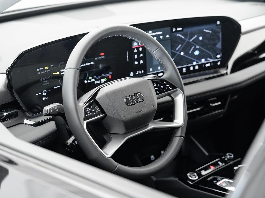 new 2025 Audi Q6 e-tron car, priced at $70,435