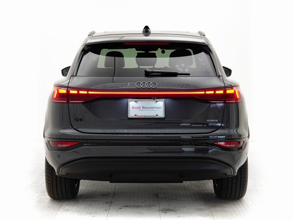 new 2025 Audi Q6 e-tron car, priced at $71,405