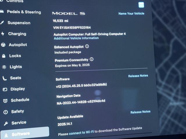 used 2023 Tesla Model S car, priced at $52,990