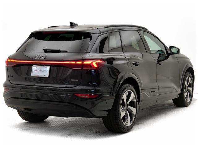 new 2025 Audi Q6 e-tron car, priced at $75,725