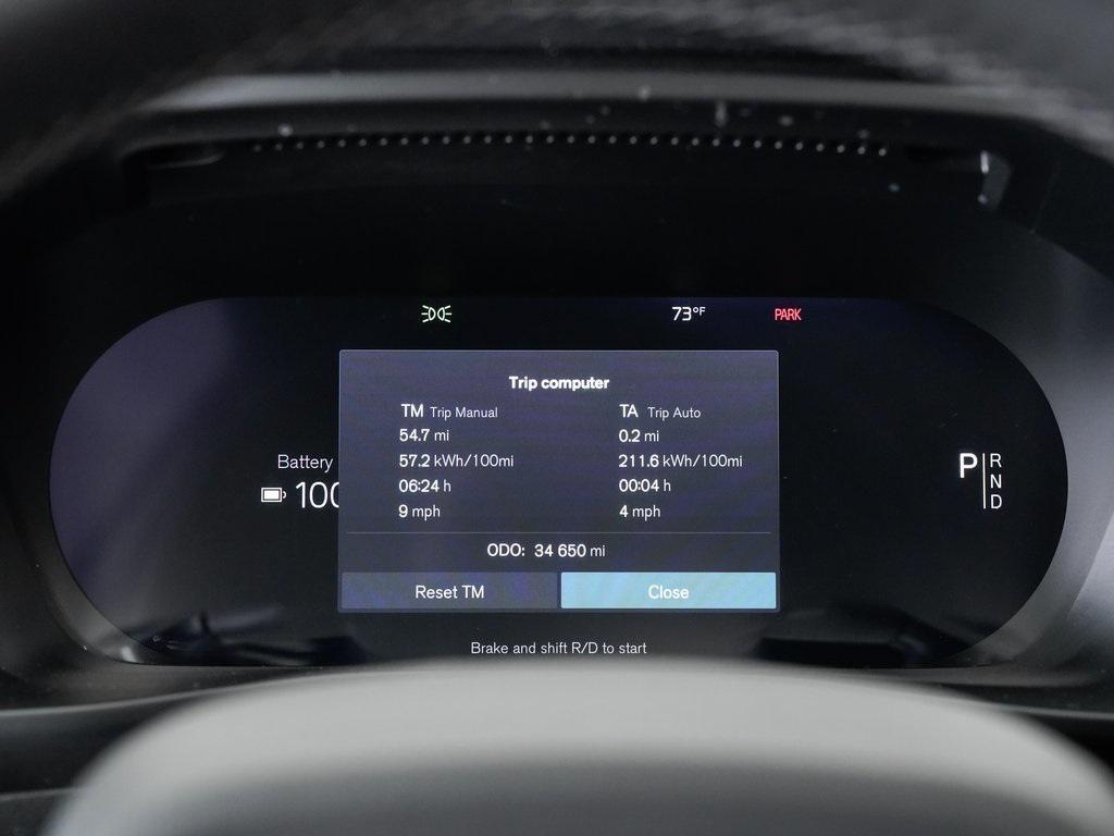 used 2022 Volvo XC40 Recharge Pure Electric car, priced at $30,495