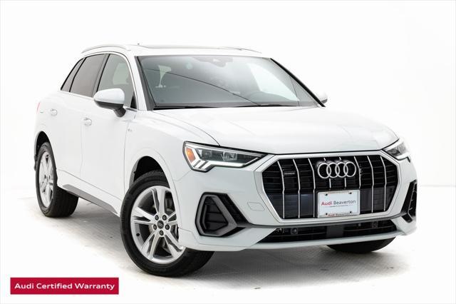 used 2024 Audi Q3 car, priced at $37,990