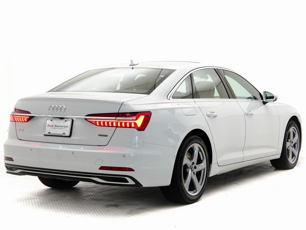 new 2025 Audi A6 car, priced at $65,535
