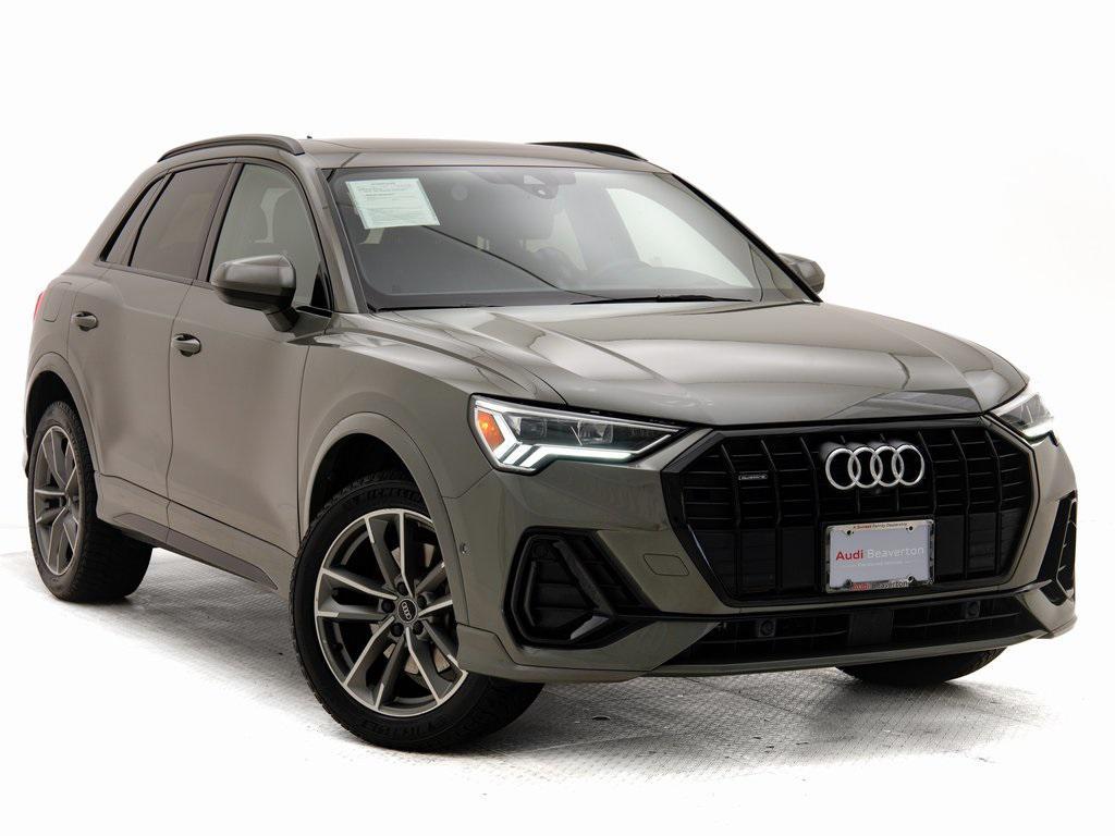 used 2021 Audi Q3 car, priced at $24,750
