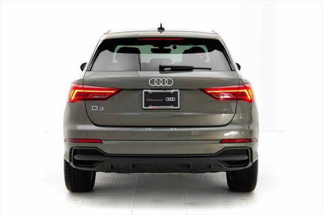 used 2024 Audi Q3 car, priced at $38,990