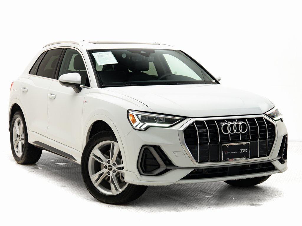 used 2024 Audi Q3 car, priced at $34,995
