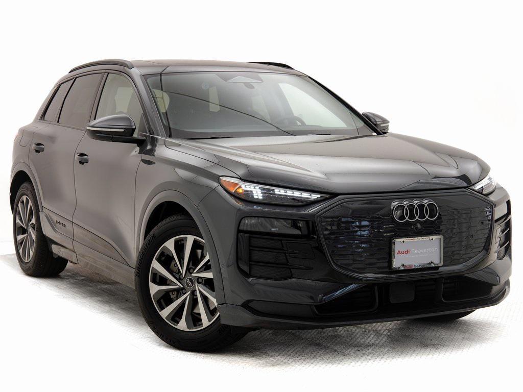 used 2025 Audi Q6 e-tron car, priced at $61,900