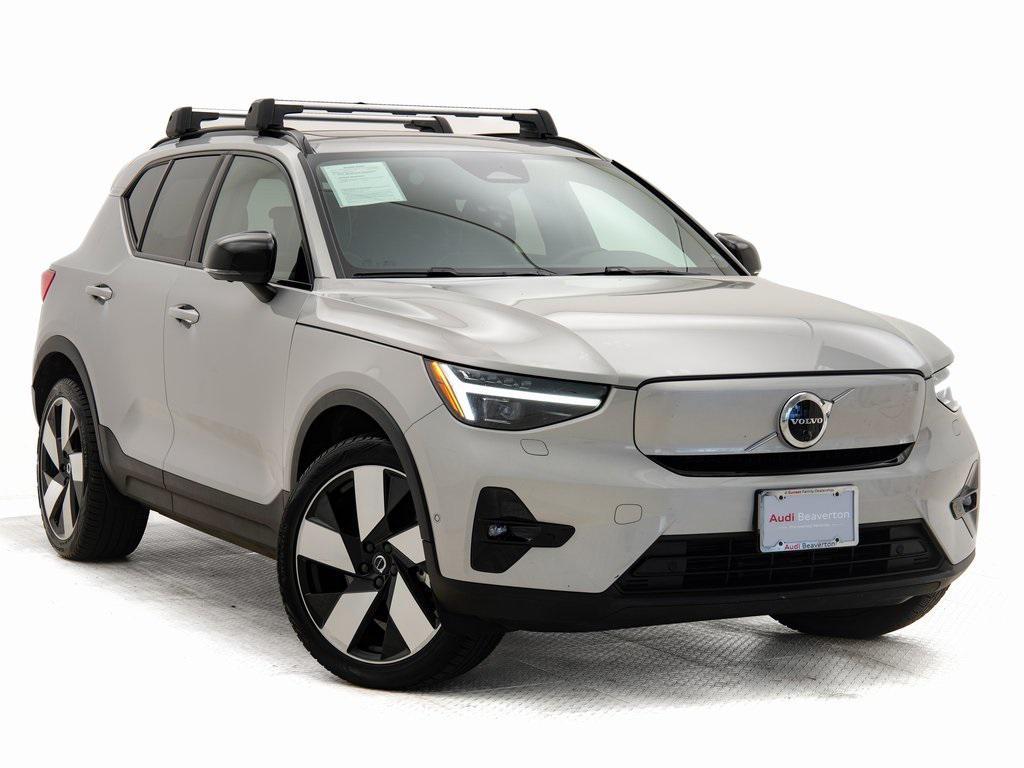 used 2023 Volvo XC40 Recharge Pure Electric car, priced at $41,500