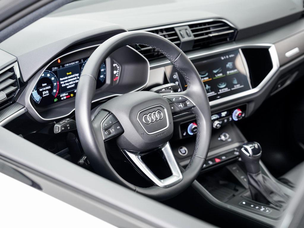 used 2024 Audi Q3 car, priced at $36,995
