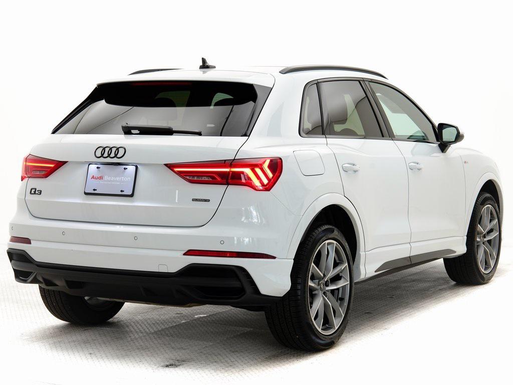 used 2024 Audi Q3 car, priced at $36,995