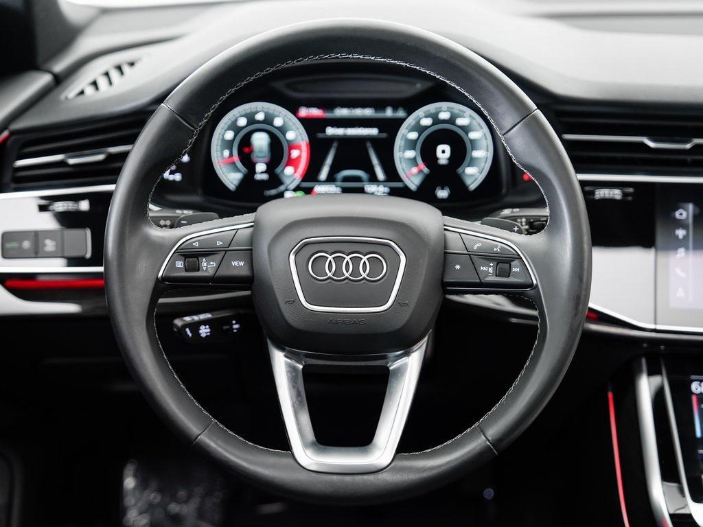 used 2021 Audi Q8 car, priced at $44,900