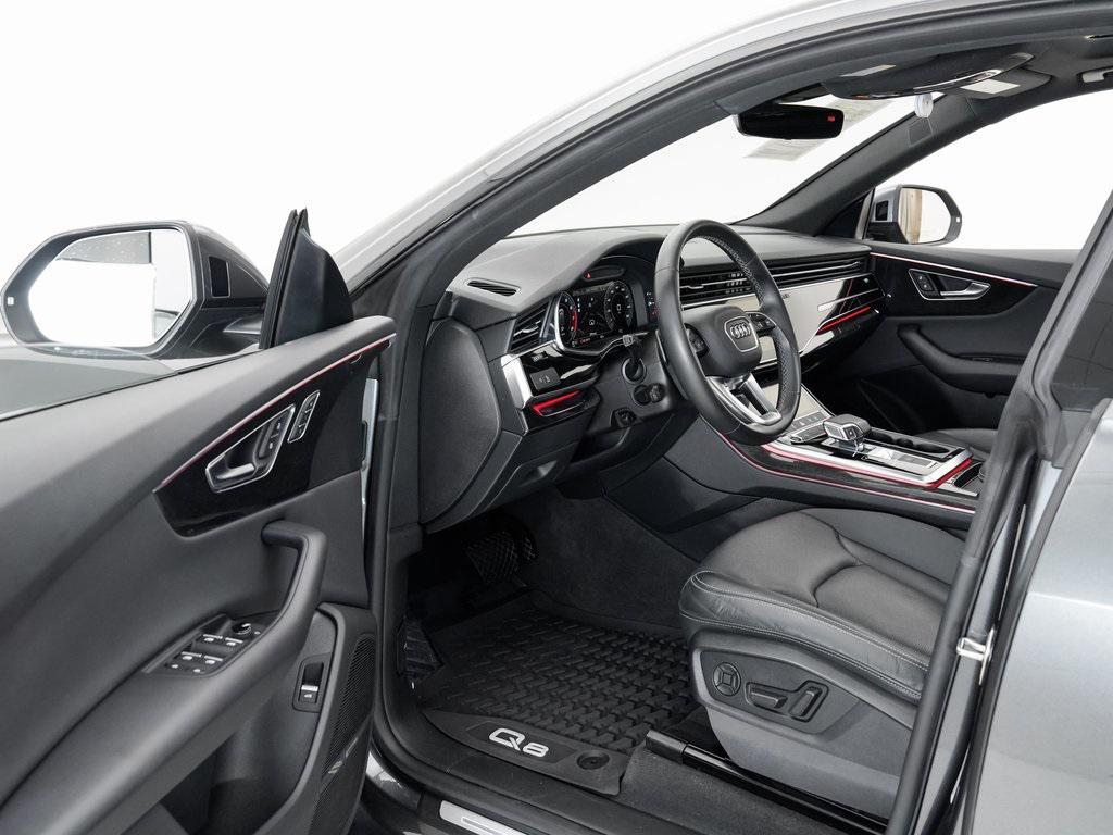 used 2021 Audi Q8 car, priced at $44,900