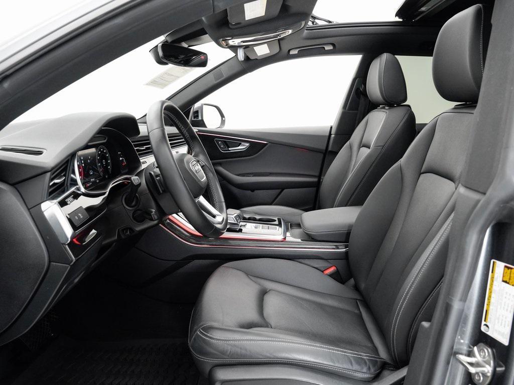 used 2021 Audi Q8 car, priced at $44,900