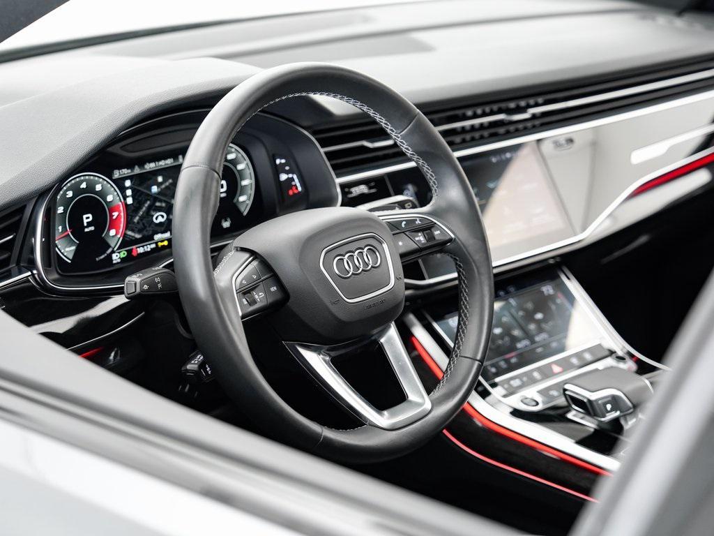 used 2021 Audi Q8 car, priced at $44,900
