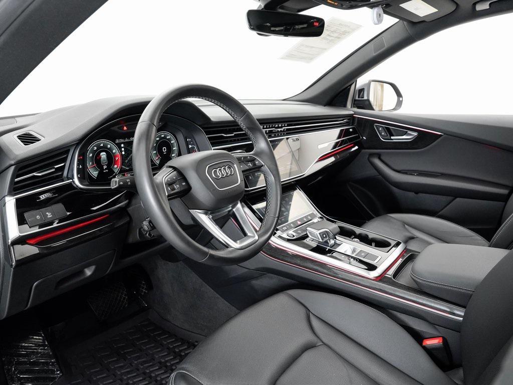 used 2021 Audi Q8 car, priced at $44,900
