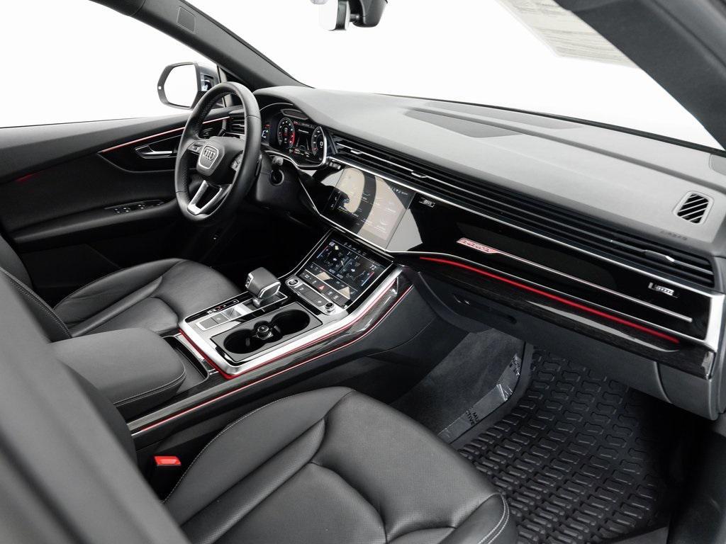used 2021 Audi Q8 car, priced at $44,900