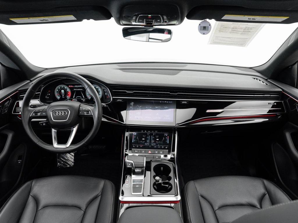 used 2021 Audi Q8 car, priced at $44,900
