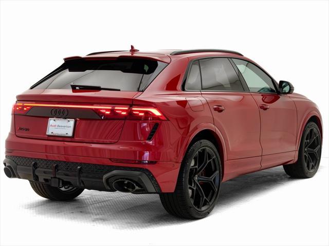 new 2025 Audi RS Q8 car, priced at $155,040