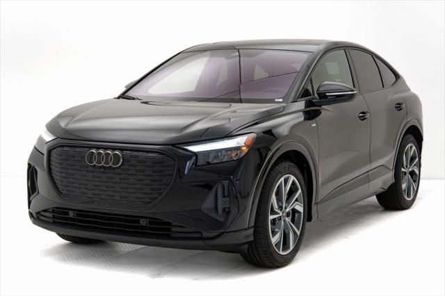 new 2025 Audi Q4 e-tron Sportback car, priced at $67,040