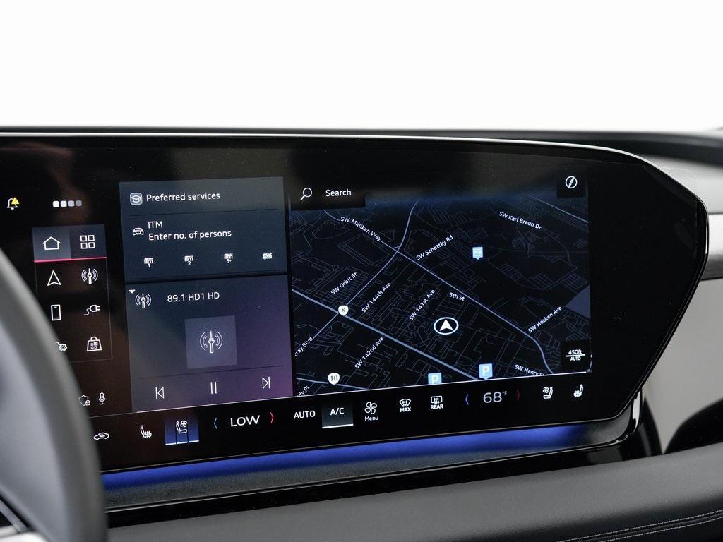 new 2025 Audi Q6 e-tron car, priced at $74,830