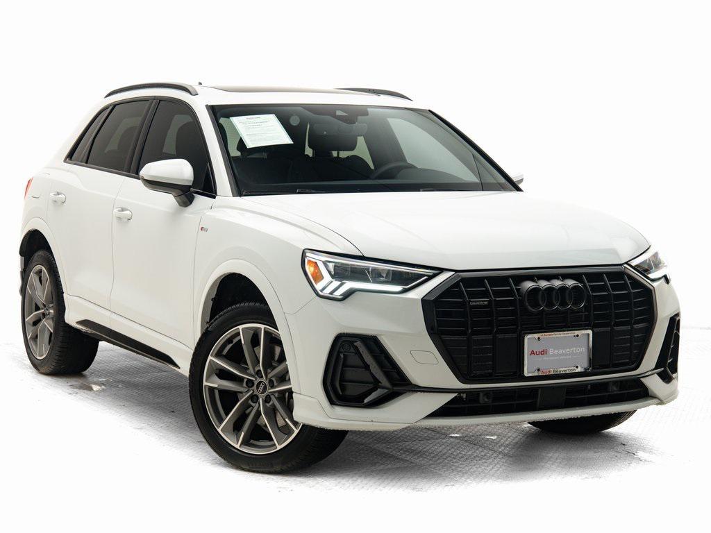 used 2025 Audi Q3 car, priced at $37,990