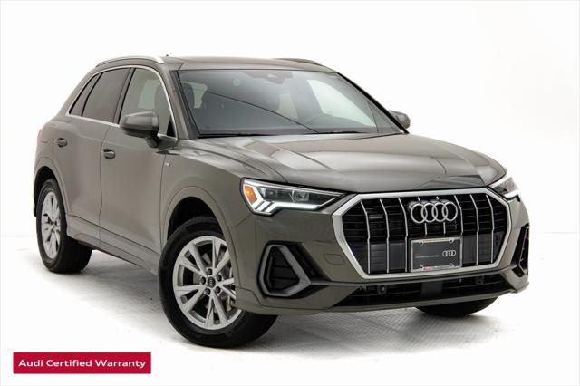 used 2024 Audi Q3 car, priced at $36,990