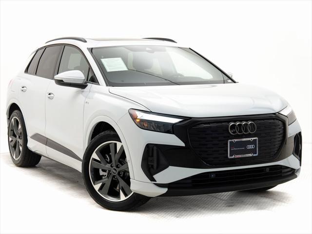 used 2024 Audi Q4 e-tron car, priced at $46,495
